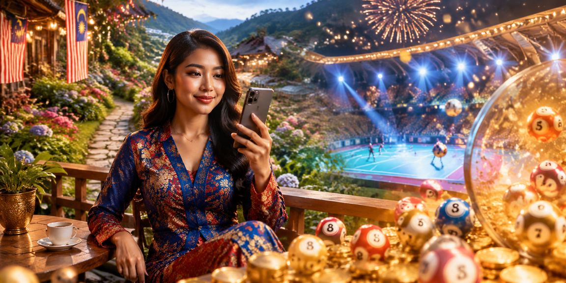 Pengguna Malaysia mengakses platform pertaruhan dalam talian melalui telefon pintar dengan paparan jelas