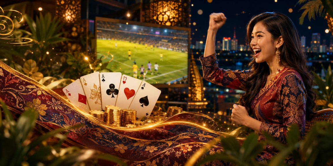 Suasana permainan kompetitif dan pertaruhan bergaya batik di Seremban menggambarkan budaya esports tempatan